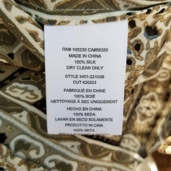 Joie Silk Green Tassel Sleeveless Tank Top Sz Small - Picture 8 of 9